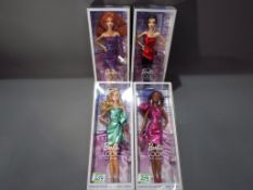 Barbie by Mattel - A collection of four Barbie Collector Black Label models from the Barbie Look