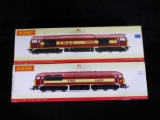 Hornby - Two Boxed Diesel Electric OO Gauge Locomotives by Hornby.