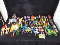 Hasbro, Kenner,Mattel and others - a good collection of vintage action figures, toys and diecast.