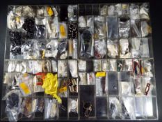 Tri-ang, Airfix & other - Four boxes of OO gauge model railway spare parts, includes pickups,