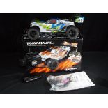 Thunder Tiger - A boxed Thunder Tiger Tomahawk 1:10th scale RC Nitro Car.