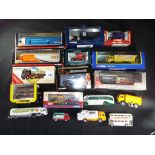 Corgi - 11 boxed and 6 unboxed diecast model vehicles in various scales.