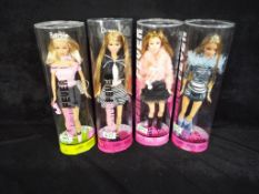 Barbie by Mattel - a collection of four boxed Fashion Fever Barbie dolls to include Barbie,