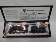 Bachmann Branch Line - an OO gauge 0-6-0 locomotive and tender, Gresley J39 class,