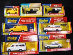 Dinky Toys - Seven boxed diecast model vehicles by Dinky Toys.