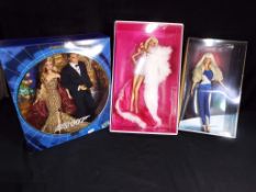 Barbie by Mattel - a collection of three boxed Barbie Collector dolls,