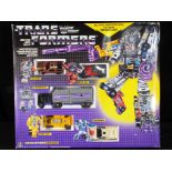 Hasbro Transformers - A boxed Hasbro Transformers G1 Stunticon Super Warrior Menasor 1985.