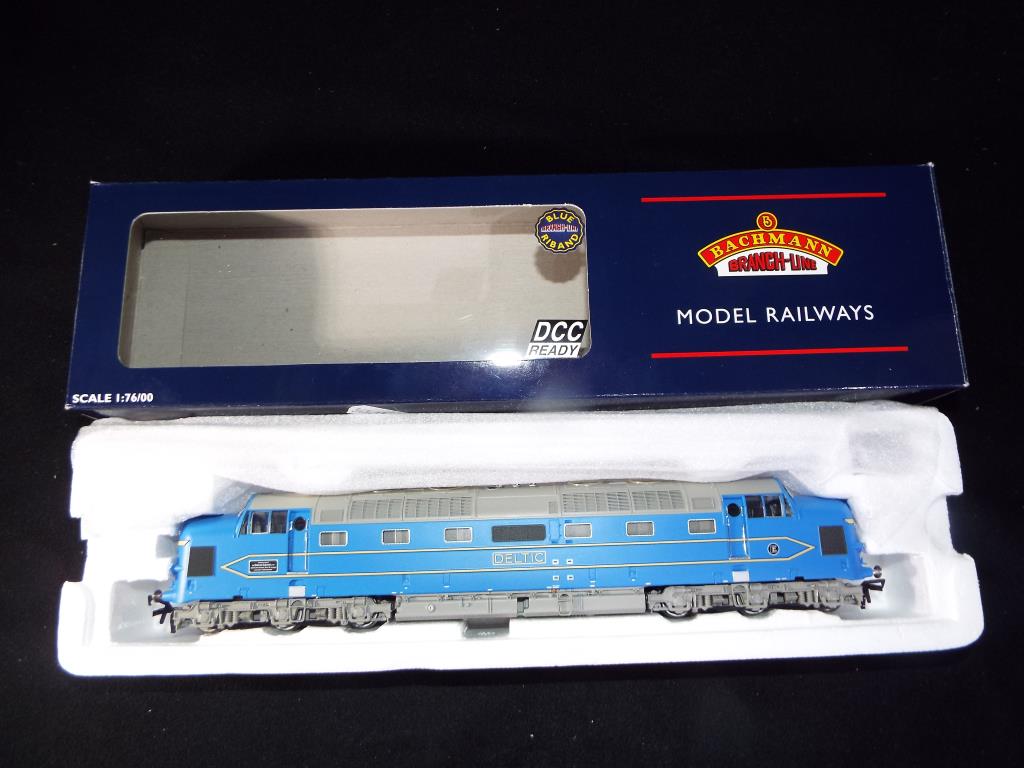 Model Railways - Bachmann - a boxed locomotive 32-520 Deltic exclusive to The National Railway