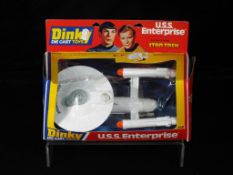 Dinky Toys - A Dinky Toys 358 'Star Trek' U.S.S. Enterprise in original window box.