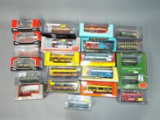 EFE, Corgi, C'SM - 21 boxed diecast model vehicles mainly buses in 1:76 scale.