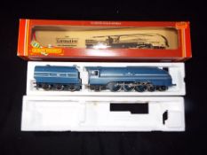 Hornby - A boxed Hornby R685 4-6-2 OO Gauge steam Locomotive and tender 'Coronation' in blue and