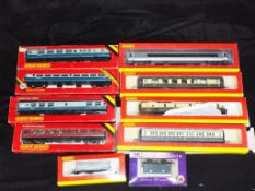 Hornby - 10 boxed OO gauge items of rolling stock predominately passenger coaches.