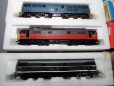 Hornby, Airfix - Three boxed OO gauge locomotives. Lot includes Hornby R.