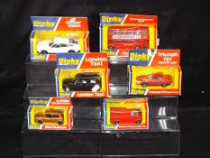 Dinky Toys - Six Dinky Toys in original window boxes.