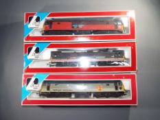 Lima - Three boxed OO Gauge Diesel and Electric locomotives. Lot consists of 205260 Class 47 Op.No.