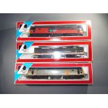 Lima - Three boxed OO Gauge Diesel and Electric locomotives. Lot consists of 205260 Class 47 Op.No.