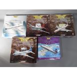 Corgi Aviation Archive - five 1:144 scale diecast model airplanes from the Corgi Aviation Archive