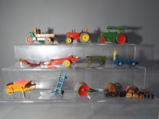 Dinky - Ten unboxed diecast models by Dinky to include # 300, # 400, # 251, # 342,