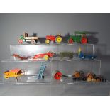 Dinky - Ten unboxed diecast models by Dinky to include # 300, # 400, # 251, # 342,