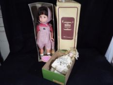 A boxed Gotz Spielfreundin Amie de Jeu doll, fully clothed in original box,