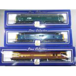 Lima - Three boxed OO gauge diesel / electric locomotives.