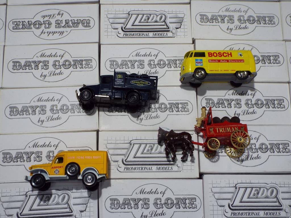 Diecast models - a lot consisting of 70 diecast Lledo Days Gone and promotional model vans to - Image 2 of 2
