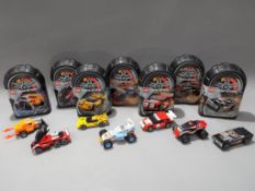 Lego - a quantity of Lego racers, models 8642 Monster Crusher, 8641 Flame Glider,