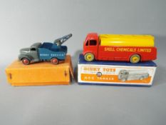 Dinky - Two boxed diecast model motor vehicles by Dinky to include # 25X Commer Breakdown Lorry,