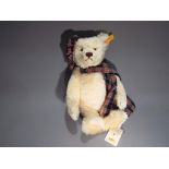 Steiff - a hand-made Bear entitled Hamish from the 'Steiff Four Seasons Bears' series by Danbury