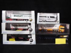 Oxford Diecast - Six 1:76 diecast model vehicles from the Oxford Haulage range contained in their