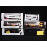 Oxford Diecast - Six 1:76 diecast model vehicles from the Oxford Haulage range contained in their