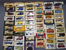 Diecast model vehicles - Lledo - a lot consisting of 60 scale model vehicles from the Vintage and