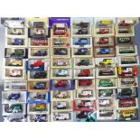 Diecast model vehicles - Lledo - a lot consisting of 60 model vans and model buses,