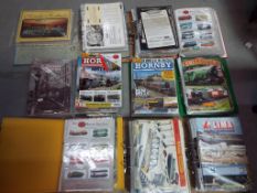 Model Railways - a lot consisting of large quantity of model railway magazines and other,