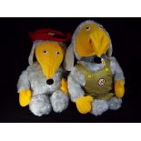 Wombles - two large soft body Womble toys, approximately 75 cm talls.