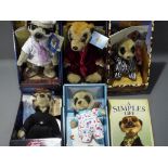 Meerkats - a quantity of limited edition meerkats to include Oleg, Safari Oleg, Agent Mayer,