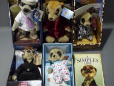 Meerkats - a quantity of limited edition meerkats to include Oleg, Safari Oleg, Agent Mayer,