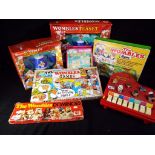 Wombles - a collection of Wombles related toys to include Whitman dominoes, The Womble Games,