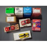 Diecast Models - a quantity of scale model kits, some already constructed,