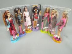 Barbie by Mattel - a collection of seven Fashion Fever Barbie boxed dolls to include Drew, Barbie,