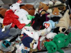 Alarge quantity of Ty Beany soft toys and similar