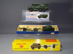 Dinky Toys - Two boxed Dinky Military Vehicles.