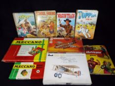 Two vintage boxed Meccano sets comprising Mechanisms Outfit and Gears Outfit B,
