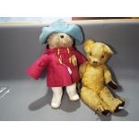 Paddington Bear - a Gabrille Paddington Bear with blue felt hat,