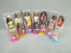 Barbie by Mattel - a collection of seven Fashion Fever Barbie dolls to include Kayla, Teresa, Drew,