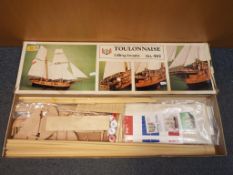 Billing Boats - A Billing Boats model kit # 482 Toulonnaise contained in original box,