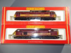 Hornby - Two boxed OO gauge diesel locomotives by Hornby.