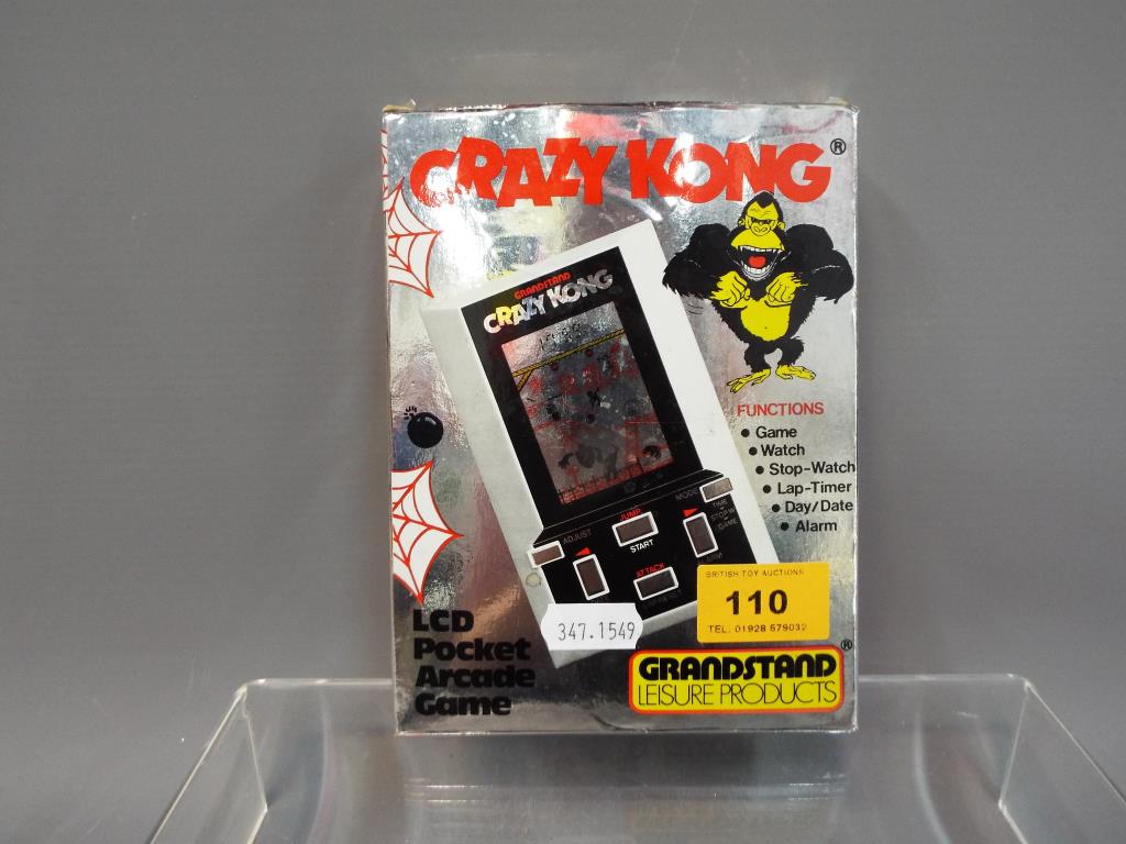 Hand Held Electronic Games - a Grandstand Leisure Products Crazy Kong LCD Pocket Arcade game, - Image 3 of 3