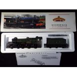 Bachmann - A boxed OO Gauge No.31-777 Modified Hall 4-6-0 Steam Locomotive and Tender. Op.No.