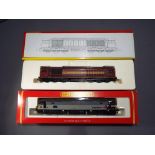 Hornby - Two boxed OO gauge diesel locomotives by Hornby. Lot consists of R2013C Class 47 Op.No.